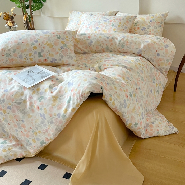 91家纺网 家纺一手货源 找家纺 （总）千朵 2024新款莱赛尔天丝四件套