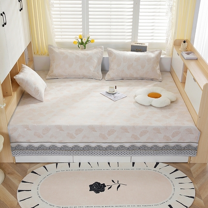 91家纺网 家纺一手货源 找家纺 手艺人沙发垫炕垫 2025新款雪尼尔提花绣花炕盖榻榻米炕垫XK619-XK655 XK653