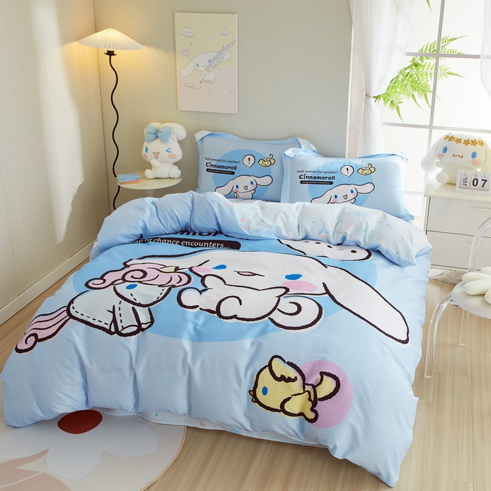 91家纺网 家纺一手货源 找家纺 蘭菲家纺 三丽欧全棉四件套 布丁