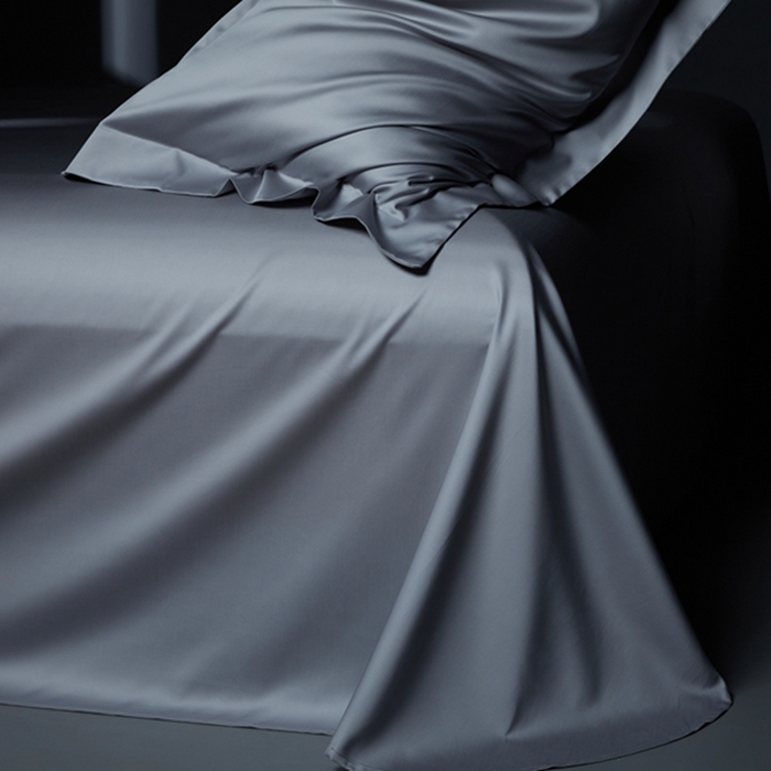 91家纺网 家纺一手货源 找家纺 缔缦 2024新款60天丝棉四件套-花漾 时尚灰