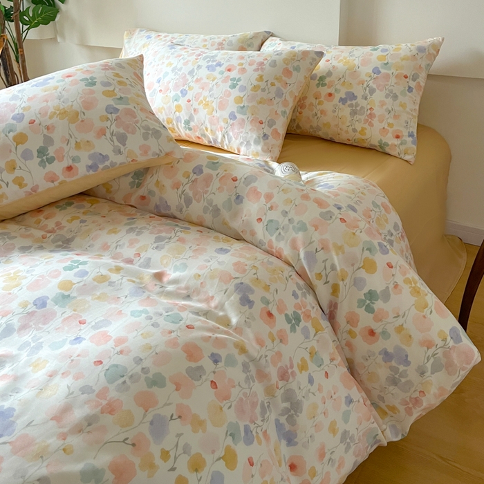 91家纺网 家纺一手货源 找家纺 （总）千朵 2024新款莱赛尔天丝四件套