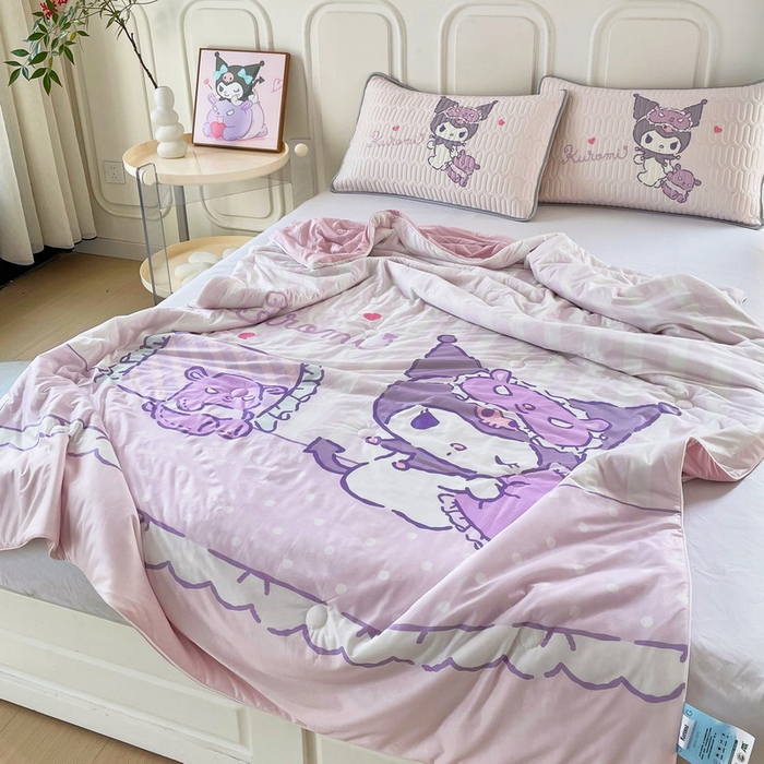 91家纺网 家纺一手货源 找家纺 蘭菲家纺 三丽欧凉感丝夏被 小蜜库