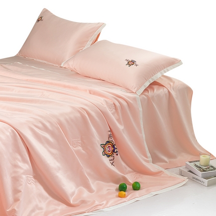 91家纺网 家纺一手货源 找家纺 （总）梦镜 2025新款A类母婴级凉感夏被四件套-兔然暴富