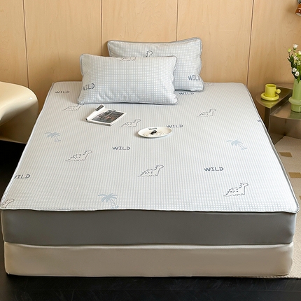 91家纺网 家纺一手货源 找家纺 （总）顾里家纺 新款冰豆豆立体提花软席床笠款