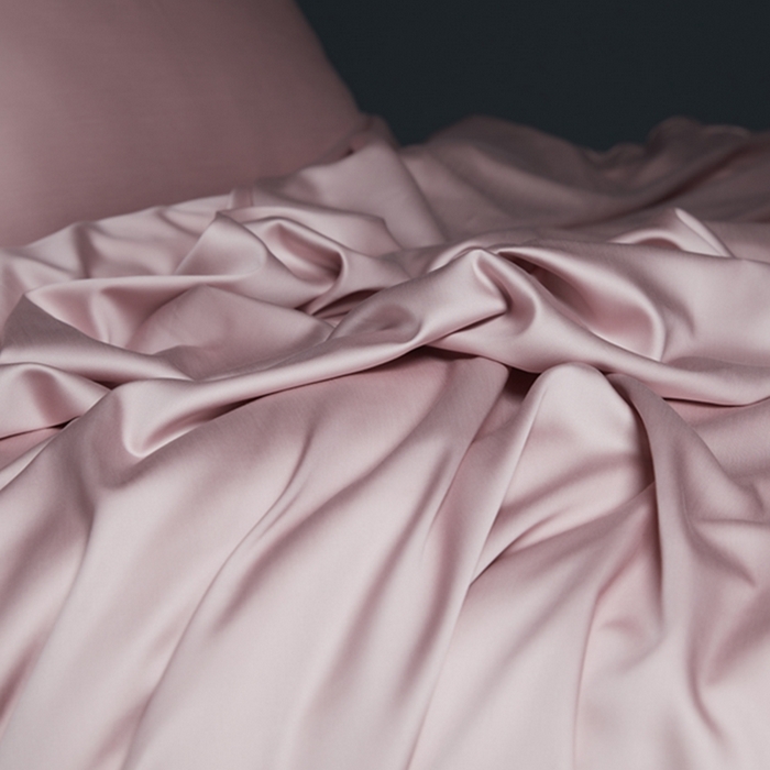 91家纺网 家纺一手货源 找家纺 缔缦 2024新款60天丝棉四件套-花漾 豆沙粉