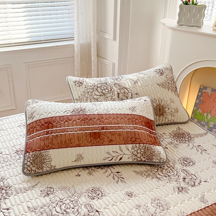 91家纺网 家纺一手货源 找家纺 福来临家纺 2025印花含胶枕套 梦镜