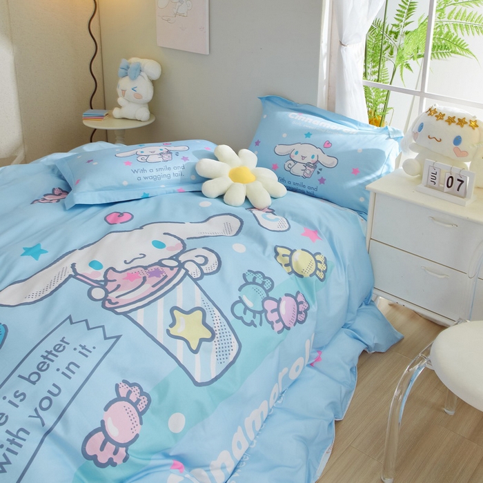 91家纺网 家纺一手货源 找家纺 蘭菲家纺 三丽欧全棉四件套 奶茶来了