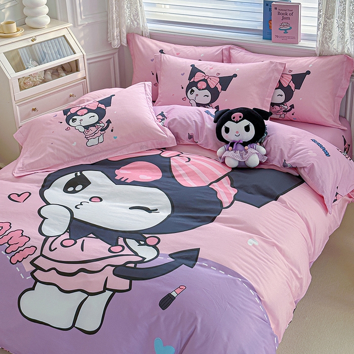 91家纺网 家纺一手货源 找家纺 蘭菲家纺 三丽欧全棉四件套 公主酱小库