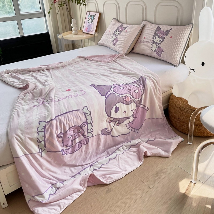 91家纺网 家纺一手货源 找家纺 蘭菲家纺 三丽欧凉感丝夏被 小蜜库