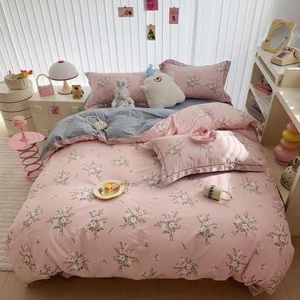 91家纺网 家纺一手货源 找家纺 （总）于果 2024新款全棉13370四件套 (6)