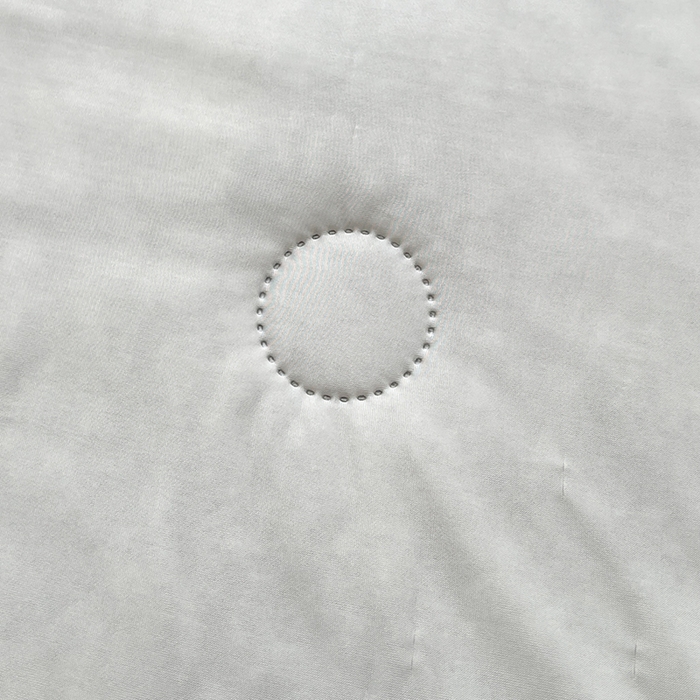 91家纺网 家纺一手货源 找家纺 爱洛 2024新款凉感丝乳胶凉席夏被四件套夏凉被空调被乳胶席 浅灰