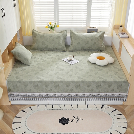 91家纺网 家纺一手货源 找家纺 （总）手艺人沙发垫炕垫 2025新款雪尼尔提花绣花炕盖榻榻米炕垫XK619-XK655