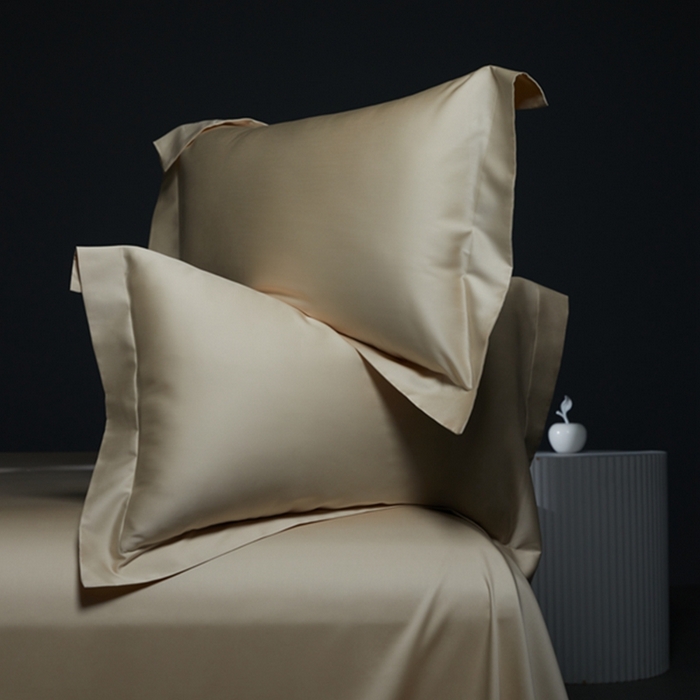 91家纺网 家纺一手货源 找家纺 缔缦 2024新款60天丝棉四件套-花漾 香槟