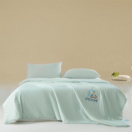 91家纺网 家纺一手货源 找家纺 （总）小久久（小九九） 2024新款A类凉感丝冰乐熊夏被