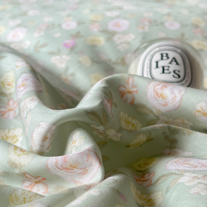 91家纺网 家纺一手货源 找家纺 千朵 2024新款莱赛尔天丝四件套 彩梦