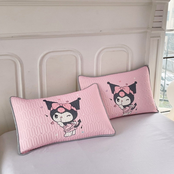 91家纺网 家纺一手货源 找家纺 蘭菲家纺 三丽欧凉感丝夏被 公主酱小库