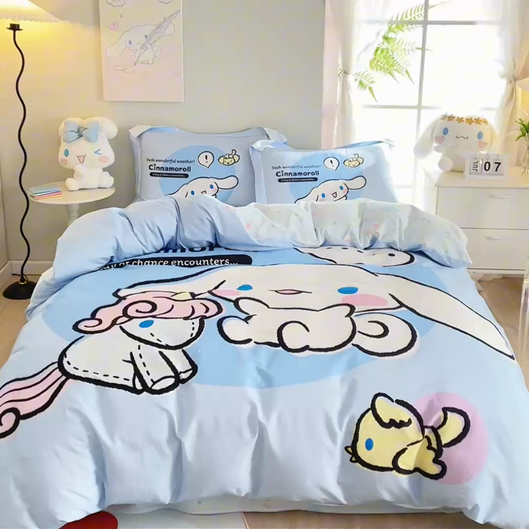 91家纺网 家纺一手货源 找家纺 蘭菲家纺 三丽欧全棉四件套 布丁