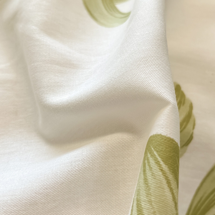 91家纺网 家纺一手货源 找家纺 绵庭家纺 2024新款AB版12868全棉印花单床单 羽飞舞