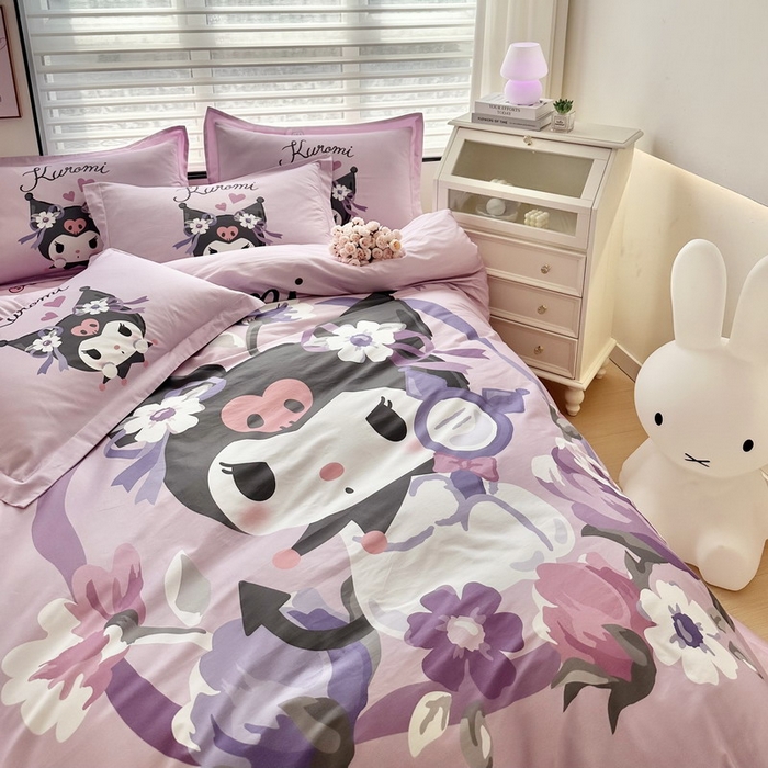 91家纺网 家纺一手货源 找家纺 蘭菲家纺 三丽欧全棉四件套 花仙子