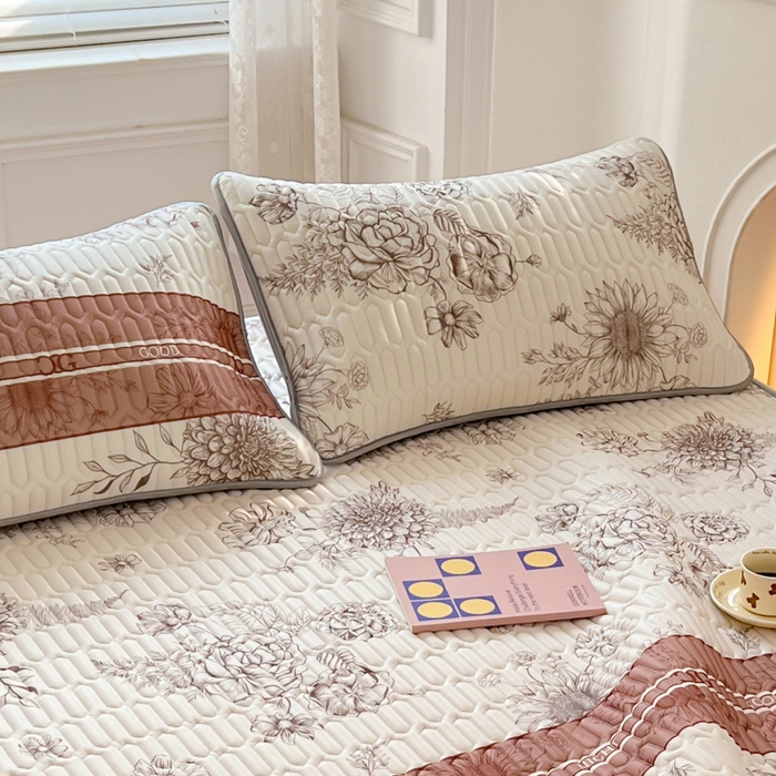 91家纺网 家纺一手货源 找家纺 福来临家纺 2025印花含胶枕套 梦镜