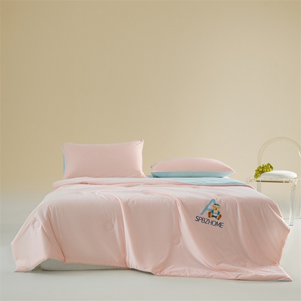 91家纺网 家纺一手货源 找家纺 （总）小久久（小九九） 2024新款A类凉感丝冰乐熊夏被