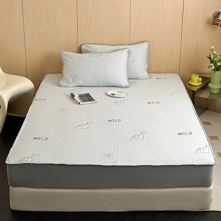 91家纺网 家纺一手货源 找家纺 （总）顾里家纺 新款冰豆豆立体提花软席床笠款