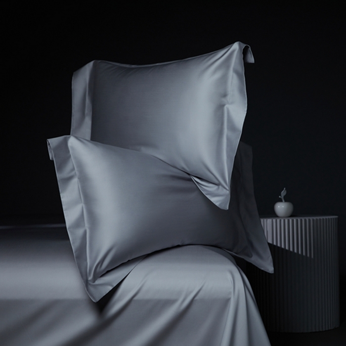 91家纺网 家纺一手货源 找家纺 缔缦 2024新款60天丝棉四件套-花漾 时尚灰