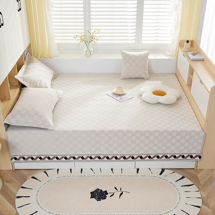 91家纺网 家纺一手货源 找家纺 手艺人沙发垫炕垫 2025新款雪尼尔提花绣花炕盖榻榻米炕垫XK619-XK655 XK623