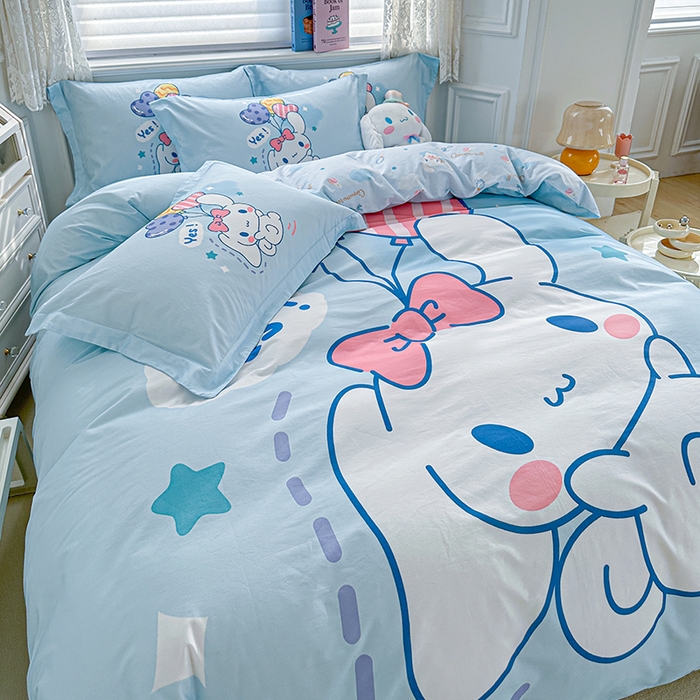 91家纺网 家纺一手货源 找家纺 蘭菲家纺 三丽欧全棉四件套 小确信