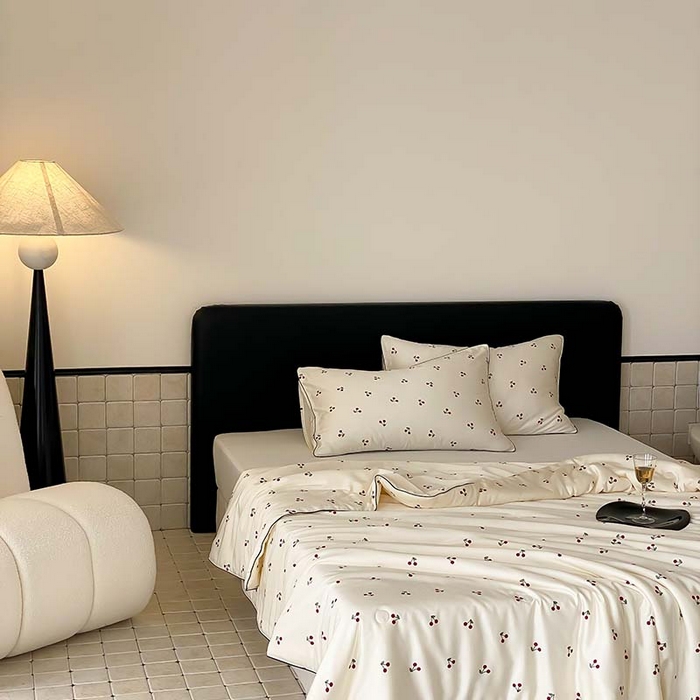 91家纺网 家纺一手货源 找家纺 汇庭 2024新款雅棉天丝可机洗夏被棚拍 蜜芽