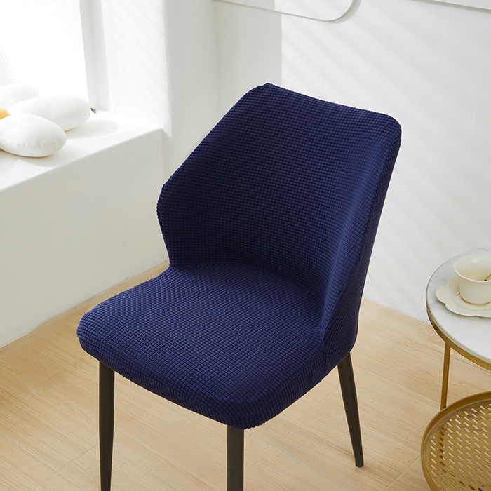 91家纺网 家纺一手货源 找家纺 共鸣沙发套 2024新款玉米绒系列椅套（扇形椅套） 玉米绒-藏青