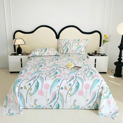 91家纺网 家纺一手货源 找家纺 （总）首爱 2025新款竹纤维凉席三件套床单软凉席