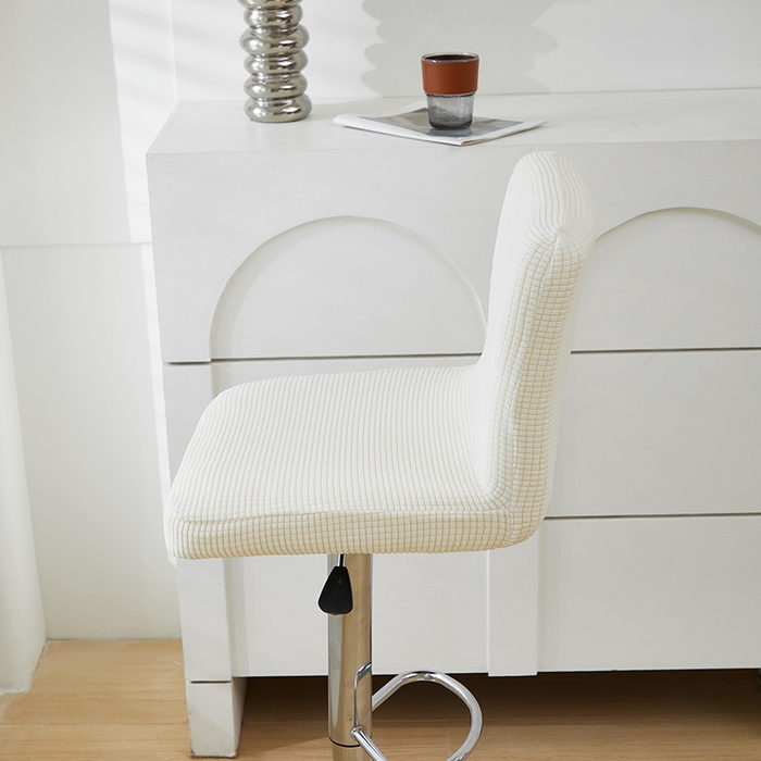 91家纺网 家纺一手货源 找家纺 （总）共鸣沙发套 2024新款玉米绒系列椅套（高脚凳椅套）