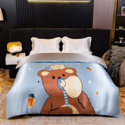 91家纺网 家纺一手货源 找家纺 （总）2025年新款大版冰丝被套