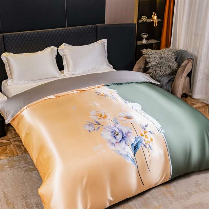 91家纺网 家纺一手货源 找家纺 2025年新款大版冰丝被套 暗香-大版冰丝被套