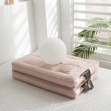 91家纺网 家纺一手货源 找家纺 萌番宝 2024新款5A零感呼吸智梦分区枕头枕芯 零感呼吸枕-粉色