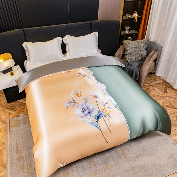 91家纺网 家纺一手货源 找家纺 2025年新款大版冰丝被套 暗香-大版冰丝被套