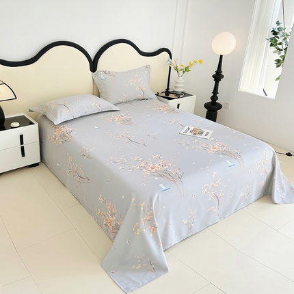 91家纺网 家纺一手货源 找家纺 （总）金泰莱 2025新款竹纤维凉席三件套床单软凉席