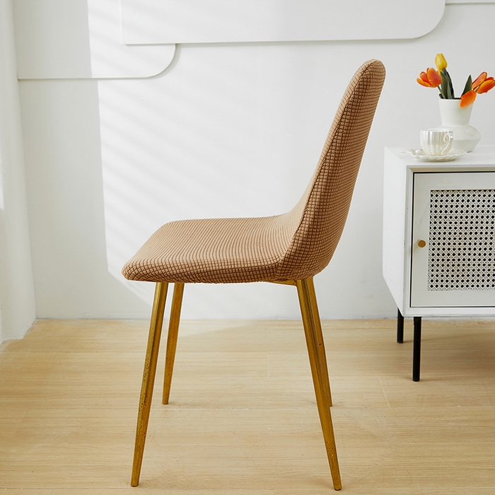 91家纺网 家纺一手货源 找家纺 共鸣沙发套 2024新款玉米绒系列椅套（短背款弧形椅套） 玉米绒-卡其