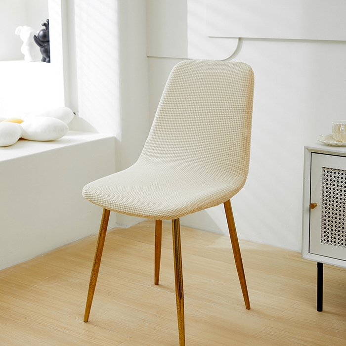 91家纺网 家纺一手货源 找家纺 共鸣沙发套 2024新款玉米绒系列椅套（短背款弧形椅套） 玉米绒-米黄