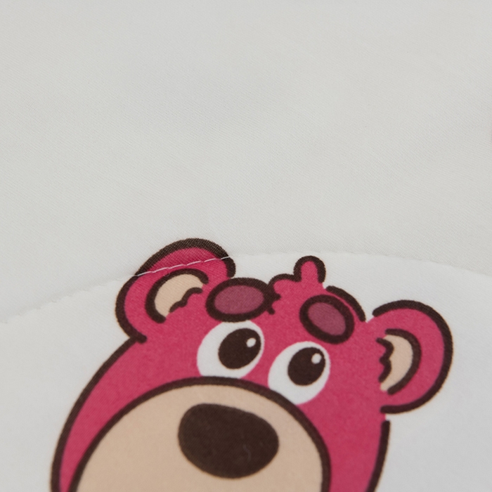 91家纺网 家纺一手货源 找家纺 圣楚家纺  2024新款A类针织棉印花夏被夏凉被空调被 草莓熊