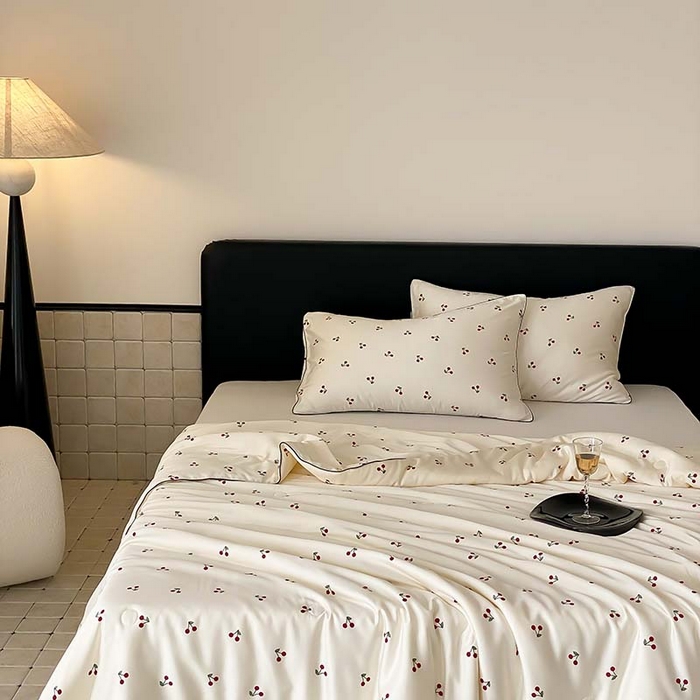 91家纺网 家纺一手货源 找家纺 汇庭 2024新款雅棉天丝可机洗夏被棚拍 蜜芽