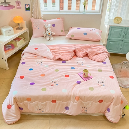 91家纺网 家纺一手货源 找家纺 （总）美梦里 2024新款A类针织华夫格夏被夏凉被空调被子