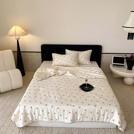 汇庭 2024新款雅棉天丝可机洗夏被棚拍 蜜芽