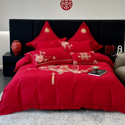 JUICY 橘滋家纺 2024新款高端婚庆系列-跑量款 繁花