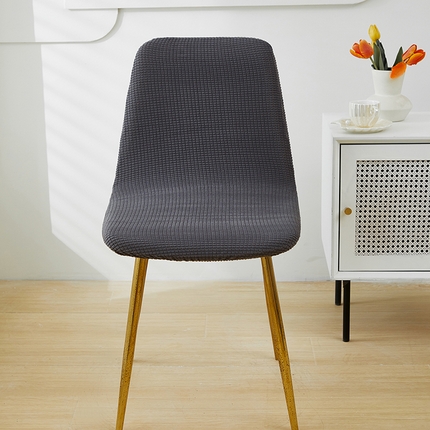 91家纺网 家纺一手货源 找家纺 共鸣沙发套 2024新款玉米绒系列椅套（短背款弧形椅套） 玉米绒-深灰