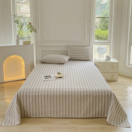 91家纺网 家纺一手货源 找家纺 （总）韩后家纺 2025新款无印老粗布凉席床单