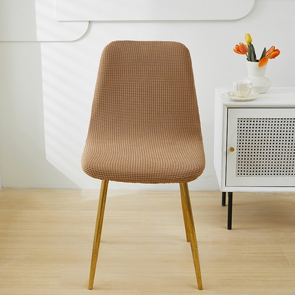 共鸣沙发套 2024新款玉米绒系列椅套（短背款弧形椅套） 玉米绒-卡其