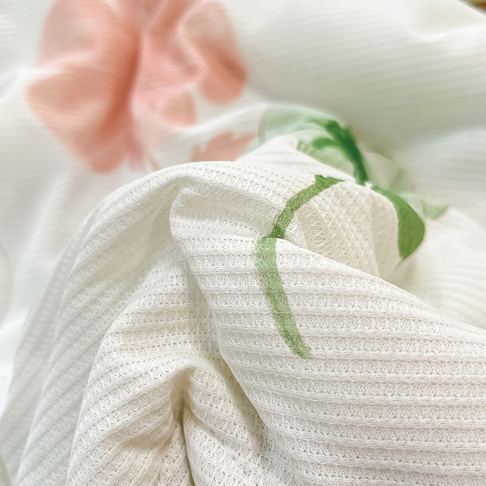 91家纺网 家纺一手货源 找家纺 美梦里 2024新款A类针织华夫格夏被夏凉被空调被子 春熙