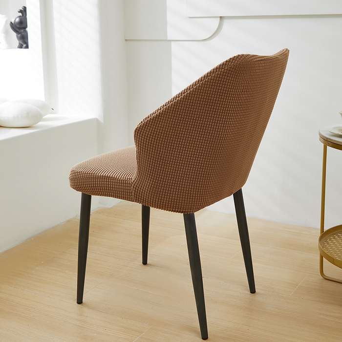 91家纺网 家纺一手货源 找家纺 共鸣沙发套 2024新款玉米绒系列椅套（扇形椅套） 玉米绒-卡其